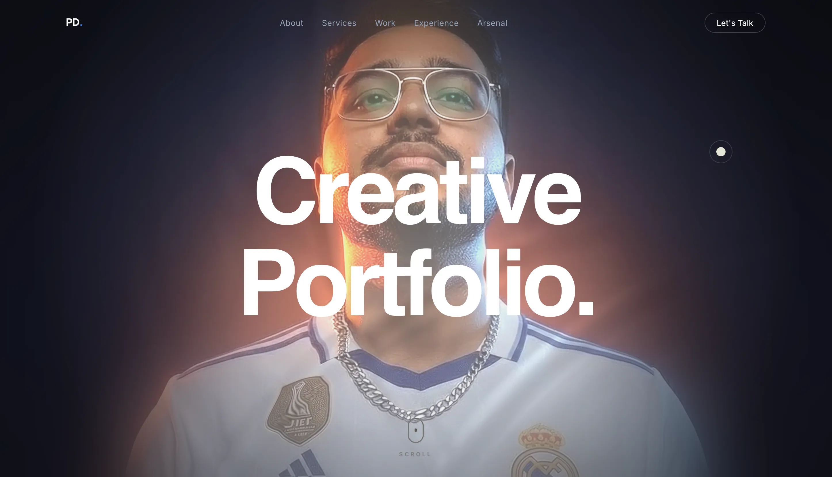 3D Portfolio Website